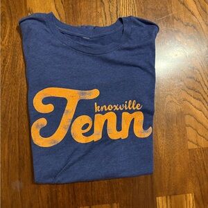 Knoxville Tenn Blue and Orange Tee
